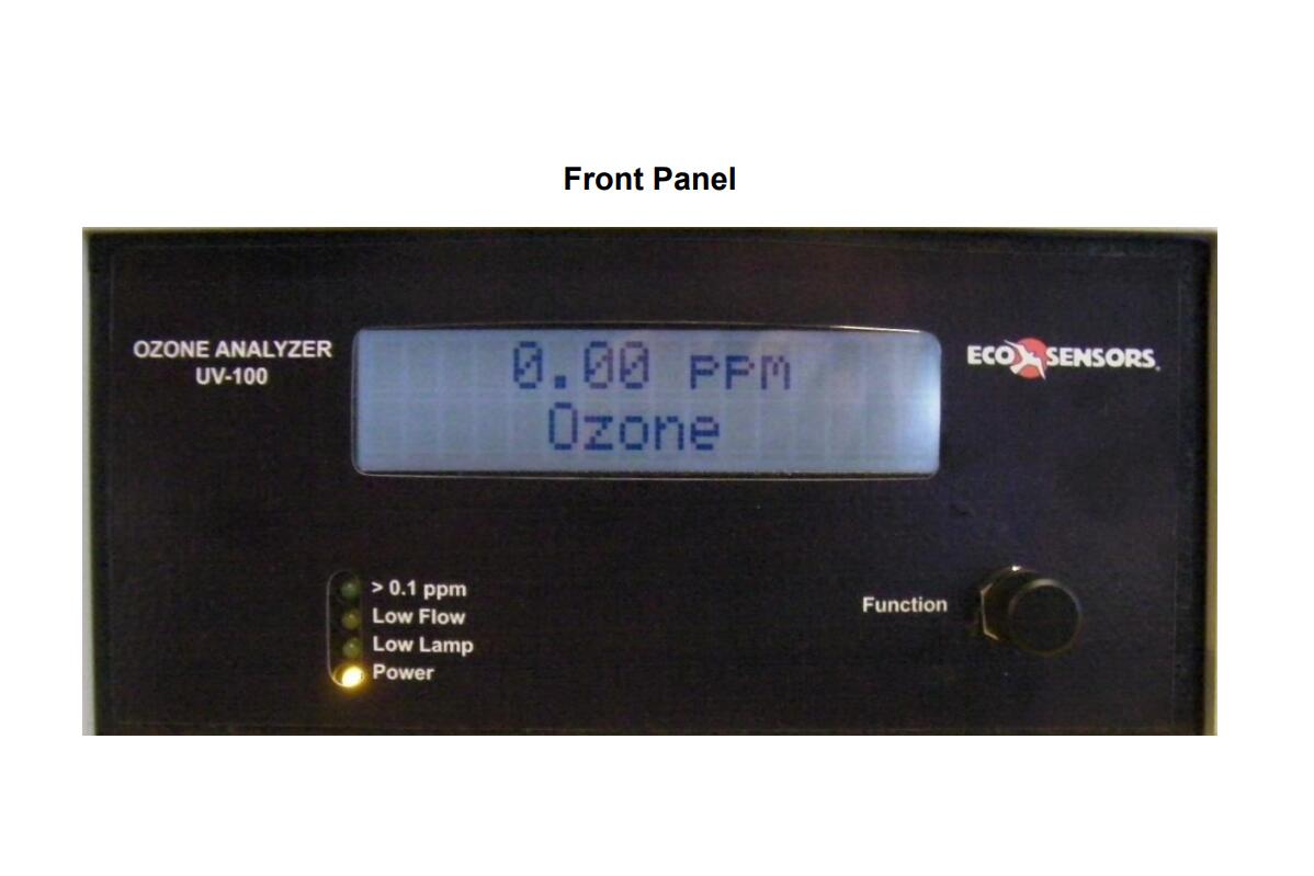 Eco Sensors  UV-100臭氧分析儀操作手冊(cè)(圖1)