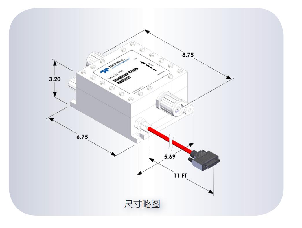  Teledyne API 470溶解臭氧分析儀（0-150mg/L）(圖2)